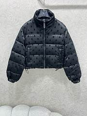 Colestore Chanel Satin Down Jacket Black - 1