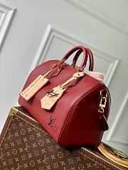 Colestore Louis Vuitton Speedy Soft 30 Plum Calfskin leather 21 x 17 x 30 cm - 4
