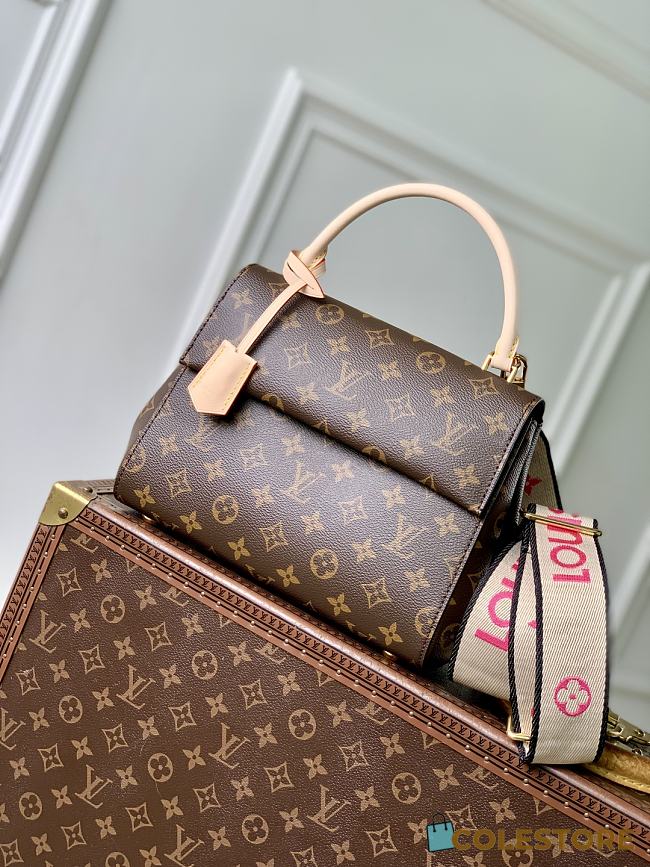 Colestore Louis Vuitton Cluny BB Black Monogram Canvas M13041 28 x 20 x 10 cm - 1