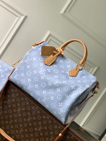 Colestore Louis Vuitton Speedy P9 Bandoulière 40 Light Blue 40 x 26 x23cm