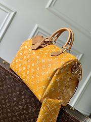 Colestore Louis Vuitton Speedy P9 Bandoulière 40 Jaune Mat 40 x 26 x23cm - 5