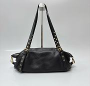 Colestore Miu Miu Black Leather Bag 36x15x21cm - 5