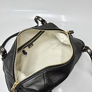 Colestore Miu Miu Black Leather Bag 36x15x21cm - 3