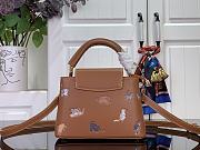 Colestore Louis Vuitton Capucines Mini Tan Calfskin Leather M25874 21x14x8cm - 4