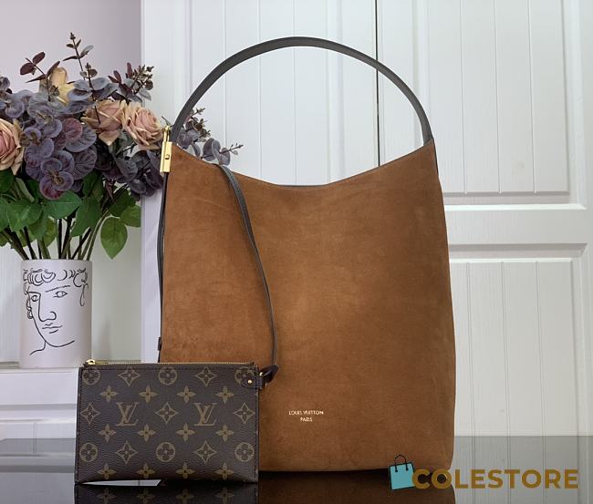 Colestore Louis Vuitton Hobo MM Low Key Tan M25516 35 x 18 x 31cm  - 1