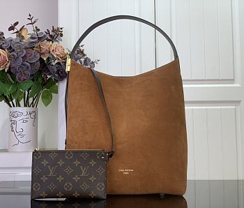 Colestore Louis Vuitton Hobo MM Low Key Tan M25516 35 x 18 x 31cm 