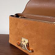 Colestore Celine Small Nino Bag In Nubuck Calfskin Camel 20.5x13x8cm - 6
