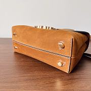 Colestore Celine Small Nino Bag In Nubuck Calfskin Camel 20.5x13x8cm - 4