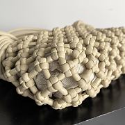 Colestore Bottega Veneta Jodie bag Beige 24x15x5cm - 4