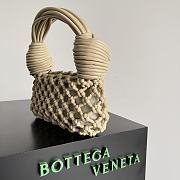 Colestore Bottega Veneta Jodie bag Beige 24x15x5cm - 3