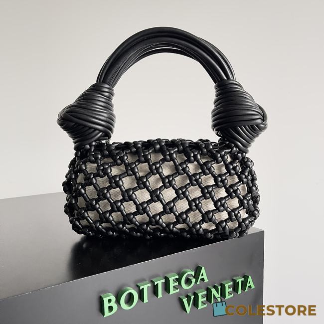 	 Colestore Bottega Veneta Jodie bag Black 24x15x5cm - 1