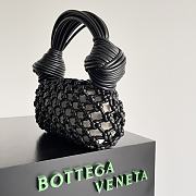 	 Colestore Bottega Veneta Jodie bag Black 24x15x5cm - 6