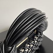	 Colestore Bottega Veneta Jodie bag Black 24x15x5cm - 3