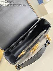 Colestore Louis Vuitton Twist MM Black Epi Leather Has Grain M12506 23 x 17 x 9.5cm - 6