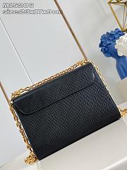 Colestore Louis Vuitton Twist MM Black Epi Leather Has Grain M12506 23 x 17 x 9.5cm - 3