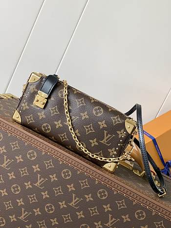 Colestore Louis Vuitton Slim Trunk Monogram Brown M13147 23 x 12 x 4 cm