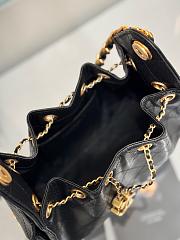 Colestore Chanel 25 Mini Handbag Grained Calfskin & Gold-Tone Metal Black 20x22x12.5cm - 5
