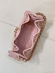 Colestore Chanel 25 Mini Handbag Grained Calfskin & Gold-Tone Metal Pink 20x22x12.5cm - 6