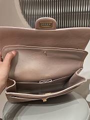 Colestore Chanel 2.55 Handbag Aged Calfskin & Gold-Tone Metal Pearl Beige  19.5x28x7.5cm - 3