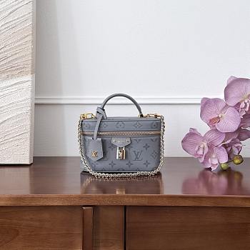Colestore Louis Vuitton Vanity Chain Pouch Grey M12427 19x11.5x6.5cm