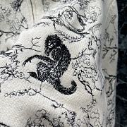 Colestore Dior DiorAlps Mock-Neck Cardigan White/Navy - 5