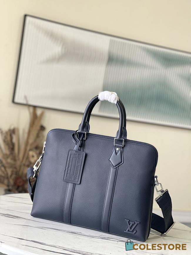 Colestore Louis Vuitton Takeoff Briefcase Aerogram Navy 39 x 29 x 7cm - 1