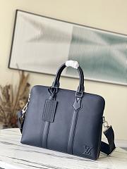 Colestore Louis Vuitton Takeoff Briefcase Aerogram Navy 39 x 29 x 7cm - 1