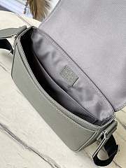 	 Colestore Louis Vuitton District PM Taiga in Grey Green 26 x 20 x 7cm - 4