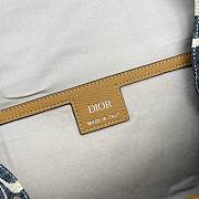 Colestore Dior Hit the Road Backpack with Flap Blue and Beige 43 x 43 x 18cm - 6