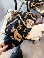 Colestore Chanel Scarf in Wool & Cashmere - 3