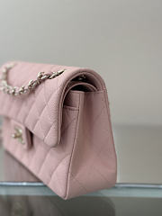 Colestore Chanel Classic Flap Bag Soft Pink Caviar Leather 23x14.5x6cm - 6