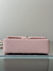 Colestore Chanel Classic Flap Bag Soft Pink Caviar Leather 23x14.5x6cm - 4