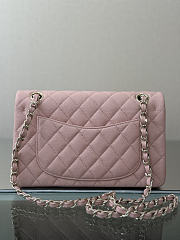 Colestore Chanel Classic Flap Bag Soft Pink Caviar Leather 23x14.5x6cm - 2