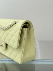 Colestore Chanel Classic Flap Bag Sorbet Yellow Caviar Leather 23x14.5x6cm - 6