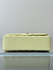 Colestore Chanel Classic Flap Bag Sorbet Yellow Caviar Leather 23x14.5x6cm - 5