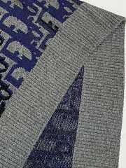 Colestore Dior Oblique Sweater Gray Wool Jacquard - 3