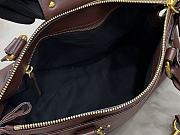Colestore Chloé Paddington Bag In Grained Leather Grenat 36x18x16cm - 2