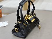 Colestore Chloé Small Paddington Bag In Grained Leather Black 26x12x12cm - 6