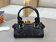 Colestore Chloé Small Paddington Bag In Grained Leather Black 26x12x12cm - 2