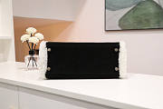 Colestore Hermes Kelly Mini Pelliccia Black 28cm - 5