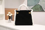 Colestore Hermes Kelly Mini Pelliccia Black 28cm - 2