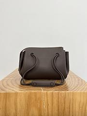 Colestore Loewe Small Madrid bag in Supple Calfskin Dark Brown 23.5x19x10cm - 6