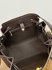 Colestore Loewe Small Madrid bag in Supple Calfskin Dark Brown 23.5x19x10cm - 4