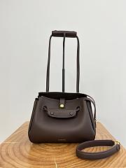 Colestore Loewe Small Madrid bag in Supple Calfskin Dark Brown 23.5x19x10cm - 3