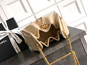 Colestore Chanel 25 Mini Handbag Grained Calfskin & Gold-Tone Metal Beige 20x22x12.5cm - 3