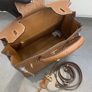 Colestore Hermes Birkin 30 in Brown Ostrich 30cm - 4
