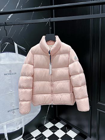 Colestore Moncler Pink Abbadia Short Down Jacket