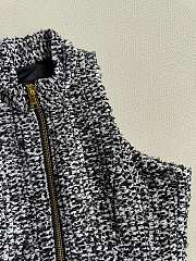 Colestore Balmain Sleeveless Flared Tweed Dress - 3