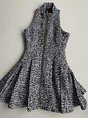 Colestore Balmain Sleeveless Flared Tweed Dress - 2