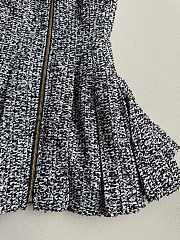 Colestore Balmain Sleeveless Flared Tweed Dress - 4